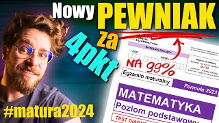 TO BĘDZIE NA MATURZE 2024❗️Optymalizacja na maturze podstawowej za 4 punkty❗️ [upl. by Bonne]