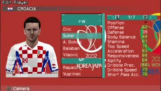 2002 FIFA WORLD CUP ON PES 2022 PSPPPSSPP [upl. by Eidas]