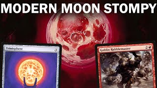 LEGACY POWER IN MODERN Modern Moon Stompy Red Prison Gemstone Cavernsfueled aggroprison MTG [upl. by Ericksen]