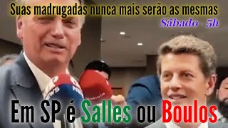 Em 24 paulistanos optarão entre Salles ou Boulos [upl. by Aliek]