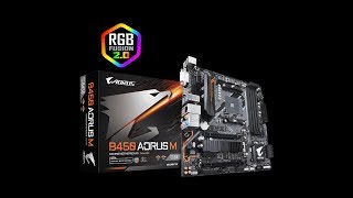 Gigabyte B450 Aorus M Motherboard Unboxing and Overview [upl. by Trow900]