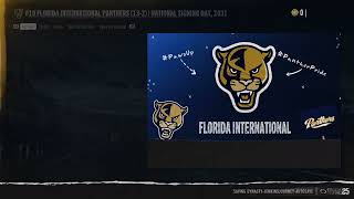 College Football 25 FIU Rebuild Episode 5 [upl. by Carmencita889]