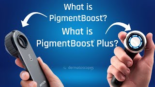 Dermlite DL4 Dermatoscope  What is PigmentBoost [upl. by Streeto]