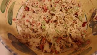 Weight Watchers  Chicken Salad Recipe Low point update 2019 145 lbs [upl. by Rickard]