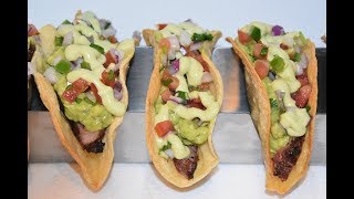 Flank Steak Tacos  Arrachera Tacos Recipe  Taco Recipe [upl. by Akeemat125]