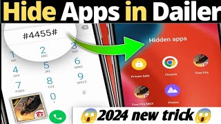 Hide apps and games in dialer 2024 in Hindi Dialer me apps and games ko hide kaise karen hideapps [upl. by Maurizia]