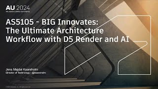 BIG Innovates The Ultimate Architecture Workflow with D5 Render and AI [upl. by Jew]