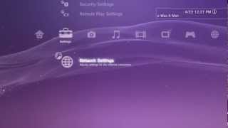 How to setup and connect the internet to your PS3 HD [upl. by Ulah469]