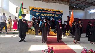 Woodrose International School Tribute to Parents Song by Grade 6 Graduates 2021 [upl. by Ennaul]