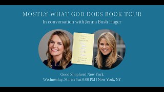 Savannah Guthrie quotMostly What God Doesquot Book Tour with Jenna Bush Hager Livestream [upl. by Sral]