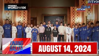 Unang Balita sa Unang Hirit AUGUST 14 2024 HD [upl. by Marder]