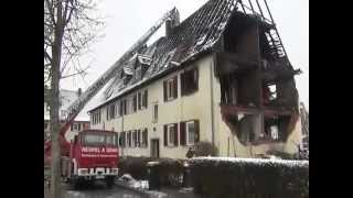 Explosion in Rotenburg Die Ausmaße des Feuers am Tag danach  Einsatz im Hochmahle [upl. by Daphie960]