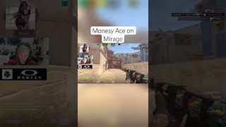 Monesy plays faciet mirage 5k ace cs2 csgo valorant csskins [upl. by Sommer]