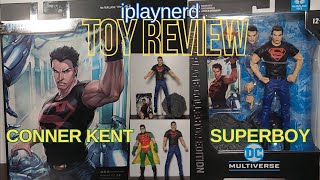 Toy Review  McFarlane Toys  DC Multiverse  Teen Titans  Conner Kent Superboy [upl. by Yelraf254]