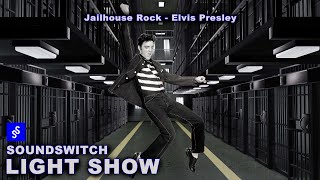 quotClassic Elvis Light Show Jailhouse Rock Synced with SoundSwitch Magicquot [upl. by Gnilyarg]