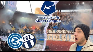 GRASSHOPPER V FC ZÜRICH  🤯🔥ZÜRCHER DERBY  LETZIGRUND ESKALIERT I Stadion Vlog xKiko [upl. by Ahsiner]