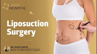 Liposuction Surgery  Dr Rajat Gupta  Plastic Surgeon  Excel Hospital in Delhi [upl. by Tarrah369]