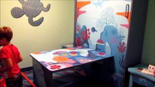 Disneys Art of Animation Resort  How to Change Room from Table to Bed [upl. by Sinegold]