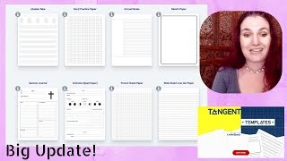 HUGE Tangent Template Update CreateSpace and KDP book building tool [upl. by Aneloc]