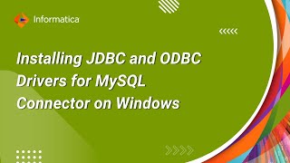 Installing JDBC and ODBC Drivers for MySQL Connector on Windows NO VOICE [upl. by Nananne280]