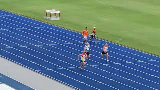 100m 7074 Men Final Pan Pacs Masters Games SAF 8 November 2024 [upl. by Ronni]