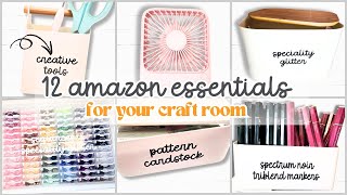 12 Incredible Craft Room Finds on Amazon  Top Amazon Craft Supplies of 2024 [upl. by Notnek]