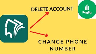 How to change CashNow and pay phone number and delete account [upl. by Teilo]