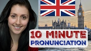 2 BRITISH ENGLISH PRONUNCIATION in 10 Minutes  BRITISH ACCENT Daily Training Long Vowel ɔ [upl. by Velasco]