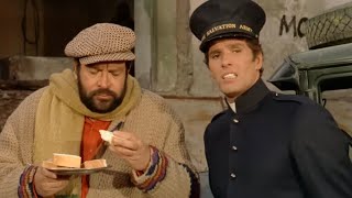 Even Angels Eat Beans 1973  Action Comedy Movie  Bud Spencer Giuliano Gemma [upl. by Nhguavoj]