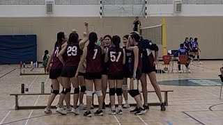 ISSFHK U20 Volleyball Div 2 CIS vs AIS 2nd game 9th Oct 2024 [upl. by Brenza]