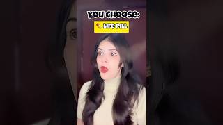 You Have To Choose Between Random pill Or Life Pill🤫 shorts youtubeshorts funny [upl. by Ainevul390]