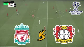 LIVERPOOL vs BAYER 04 LEVERKUSEN  UEFA CHAMPIONS LEAGUE 20242025  FOOTBALL LIFE 2025 [upl. by Hewet362]