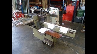 semi automatic saddle stitching machine for sale Rosback 202 with 250 trimmer Gab Supplies Ltd [upl. by Frendel]