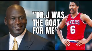 NBA Legends On Why DrJ Julius Erving Was The Goat for a time [upl. by Rurik423]