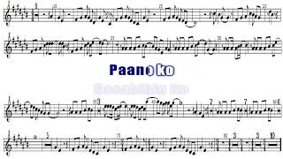 Paano Karaoke Alto Sax [upl. by Hortense857]