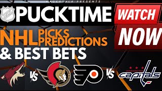 NHL Predictions Picks amp Odds  Flyers vs Capitals  Devils vs Ducks  PuckTime Mar 1 [upl. by Lucy570]