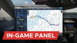 How to Install Navigraph Charts 8 InGame Panel for MSFS [upl. by Ardnajela]