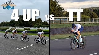 4 Up TTT vs 1 Time Trial bike  Which is faster 💨 [upl. by Ernaldus]