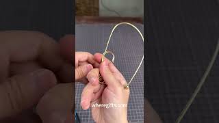 The Art of Making Keychains with Brass Wire [upl. by Verlie]