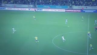 Ola Toivonen Amazing Goal vs France [upl. by Aynot]