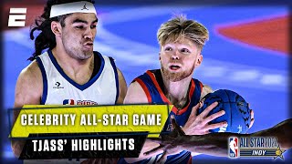 TJass HIGHLIGHTS from the NBA Celebrity AllStar Game 🤩  NBA on ESPN [upl. by Firehs]