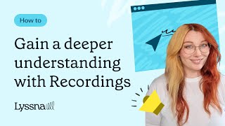 Gain a deeper understanding with Recordings [upl. by Onstad]