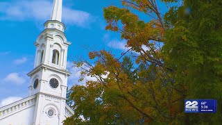 A look at fall foliage in the Berkshires [upl. by Natsrik]