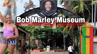 Tour of The Bob Marley Museum In Kingston Jamaica  Trinidad YouTuber [upl. by Salazar400]