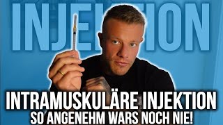 Intramuskuläre Injektionen  So angenehm wars noch nie [upl. by Dixil302]