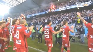 Malmö Peking IFK Norrköping tågresan matchen och firande 31 okt 2015  SMguld [upl. by Atirahs146]