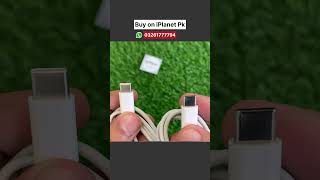  Apple PD 20W Lightning Cable  Buy Now 03261777794  iPlanet iphone [upl. by Arza189]