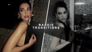 Baddie style transitions on video star  QR CODES [upl. by Alaaj]