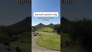 How Much I Spend  Quintero Golf Club golf [upl. by Onihc238]