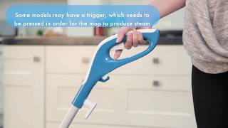 How to use a steam mop correctly [upl. by Ahsoym]